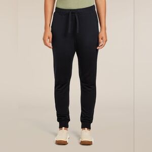 Icebreaker Women's Black Merino Wool Crush Sweatpant Joggers XS